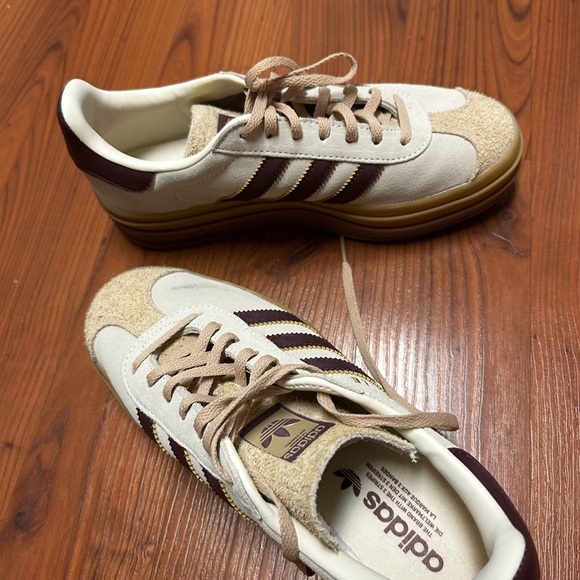 adidas Originals Gazelle Bold Suede Sneakers - Picture 12 of 14